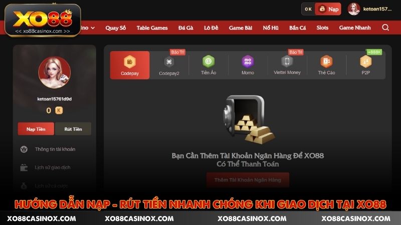 Giao Dịch Tại Xo88