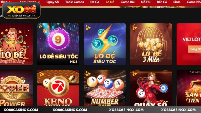 Giới thiệu tổng quan về lô đề Xo88