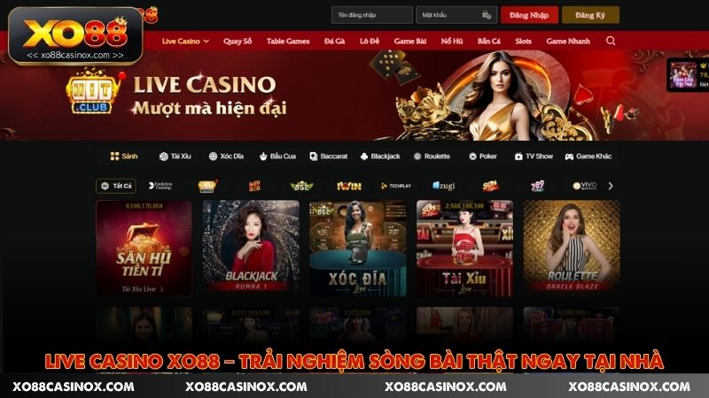 Live Casino Xo88