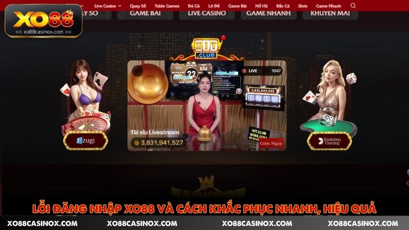 Lỗi Đăng Nhập XO88 Và Cách Khắc Phục