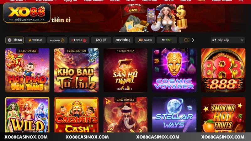 Slots là sản phẩm thu hút đông đảo hội viên tham gia cá cược