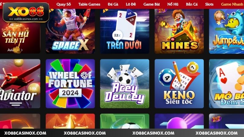 Ưu điểm nổi bật của các tựa game nhanh Xo88